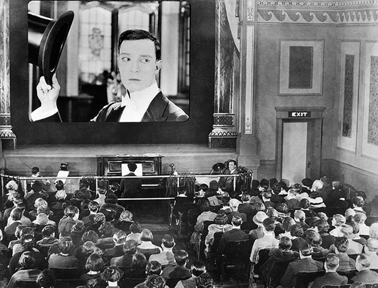 Buster Keaton en pantalla
