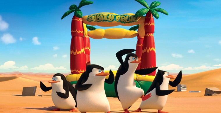 Los pingüinos de Madagascar