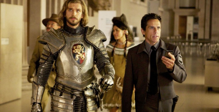 Still of Ben Stiller and Dan Stevens in Noche en el museo: El secreto del faraón