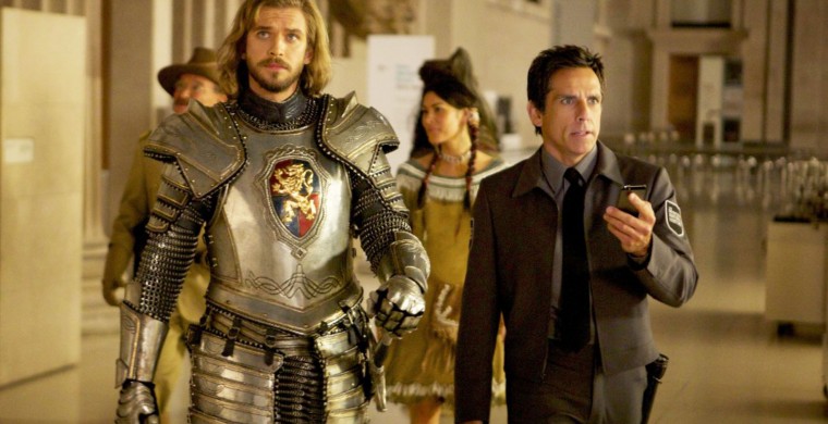 Still of Ben Stiller and Dan Stevens in Noche en el museo: El secreto del faraón