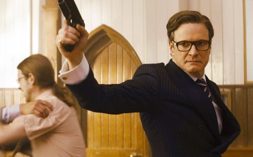 Still of Colin Firth in Kingsman: Servicio secreto