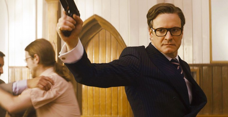 Still of Colin Firth in Kingsman: Servicio secreto
