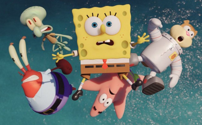 Bob Esponja un héroe fuera del agua