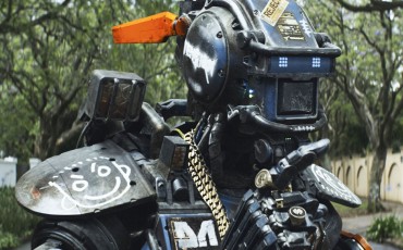 Still of Sharlto Copley in Chappie (2015)