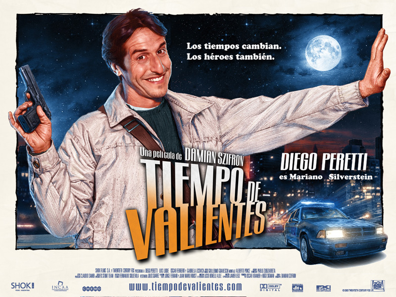 Un clásico moderno de la comedia argentina, "Tiempo de valientes es el título más taquillero de Peretti".