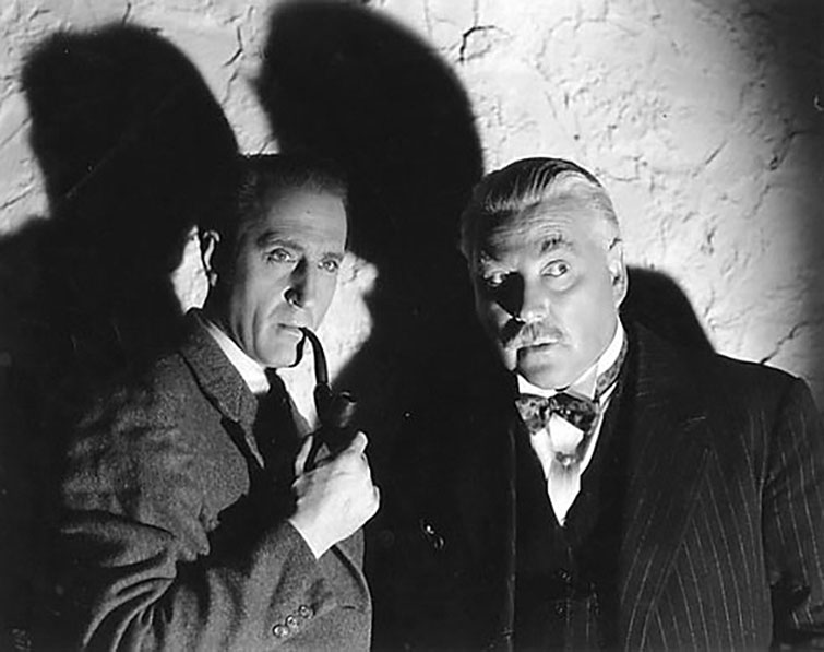 B. Rathbone y N. Bruce