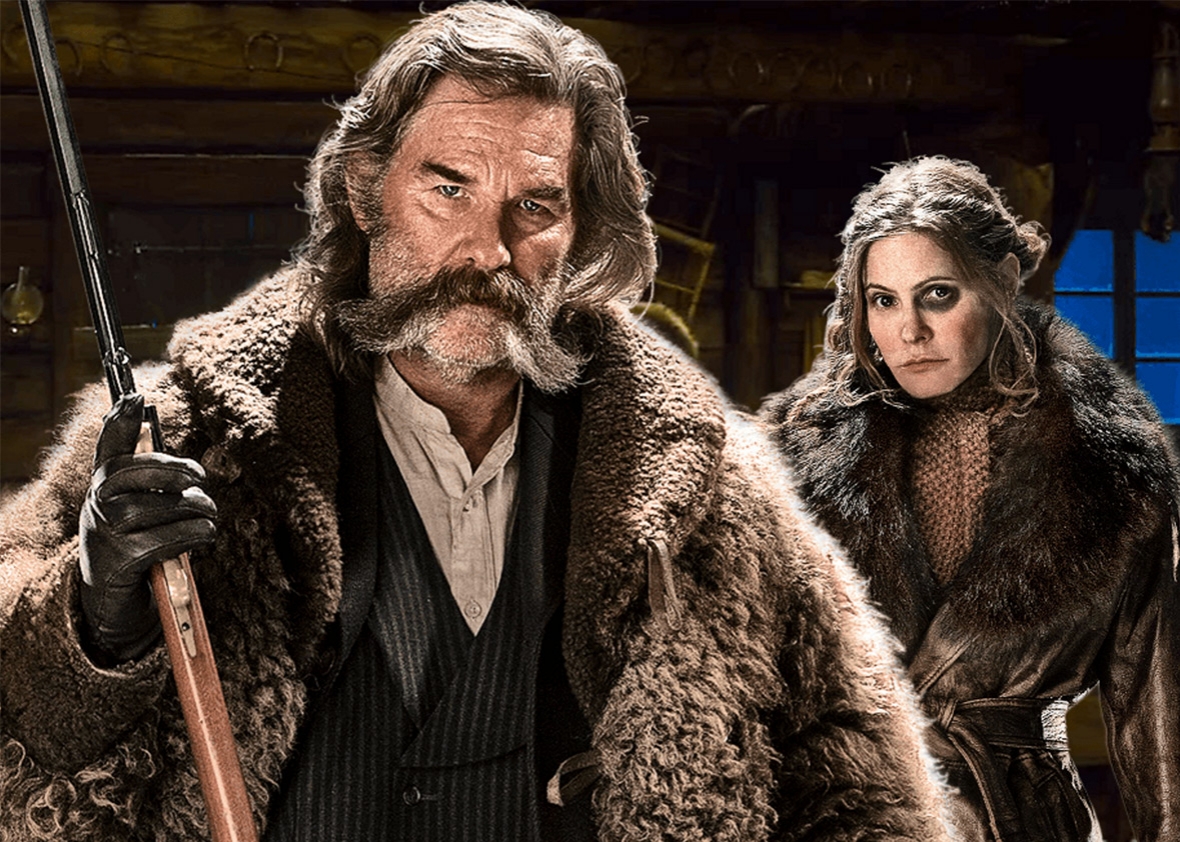 Kurt Russell y Jennifer Jason Leigh son los protagonistas de "Los 8 más odiados".