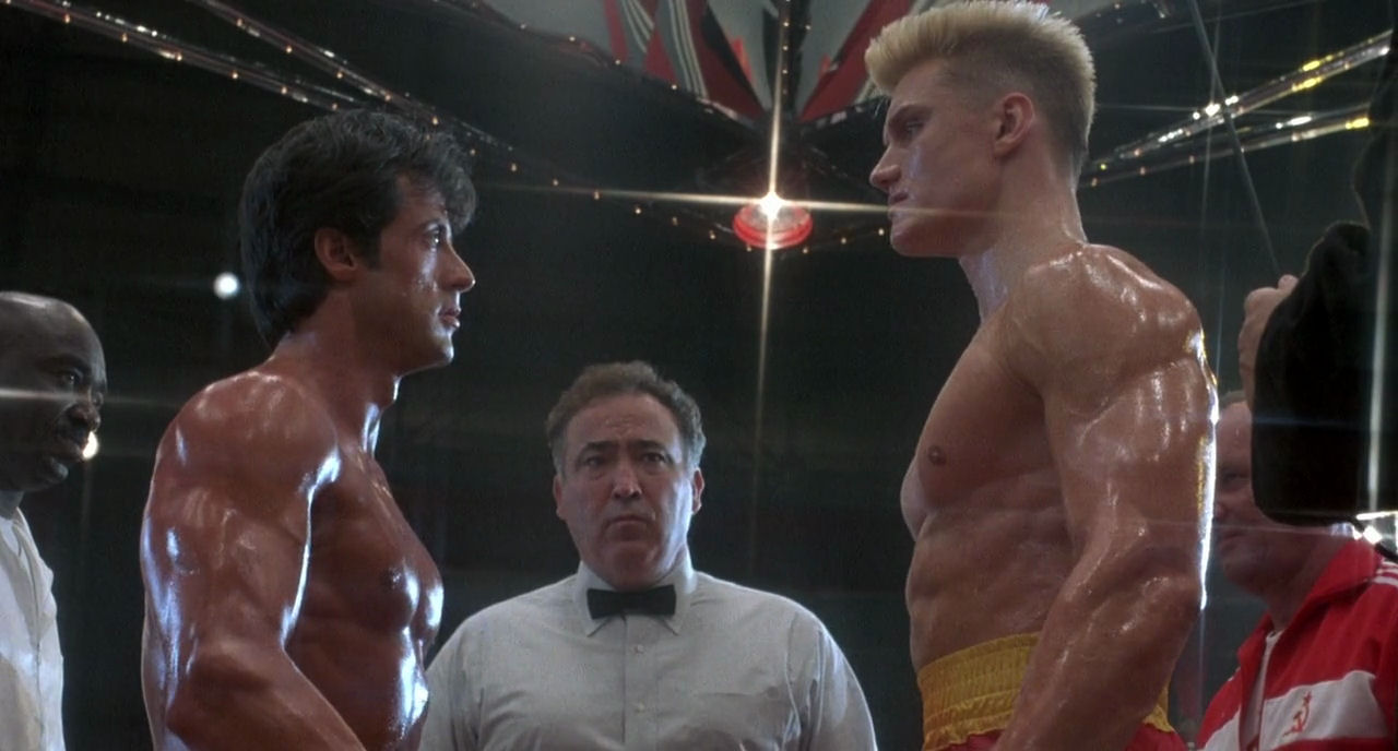 Los golpes que el actor Dolph Lundgren le propinaba a Stallone en "Rocky IV" eran reales