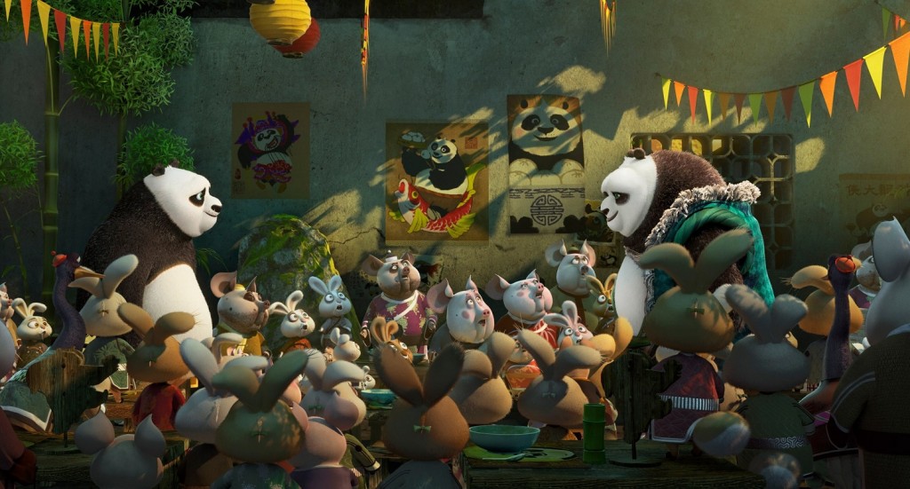 Po encuentra a su padre en "Kung Fu Panda 3".