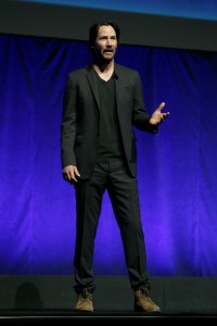 Keanu Reeves mostró un avance de “John Wick 2”.