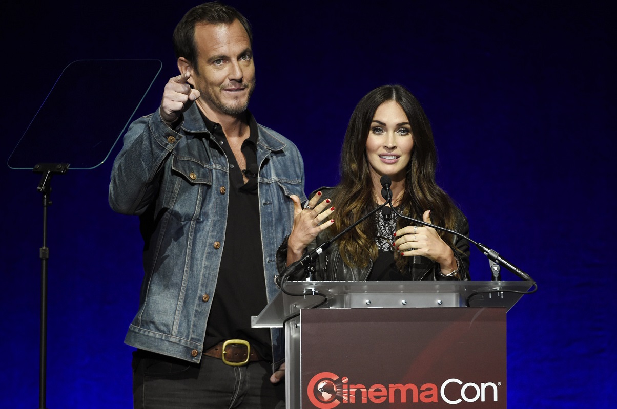 Megan Fox y Will Arnett presentan "Tortugas Ninja 2".