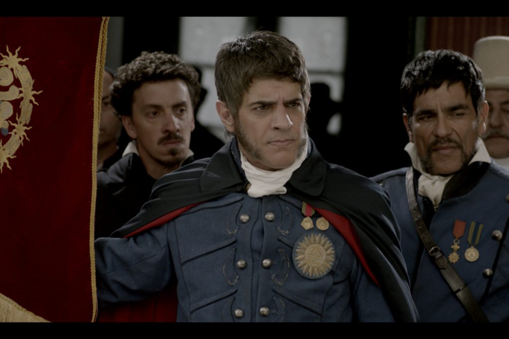 Echarri interpreta a San Martín.