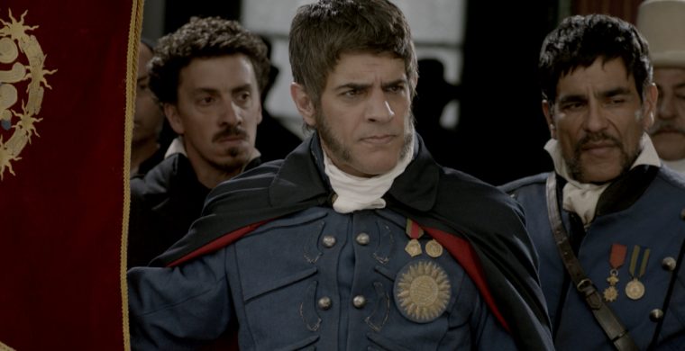 Echarri interpreta a San Martín.
