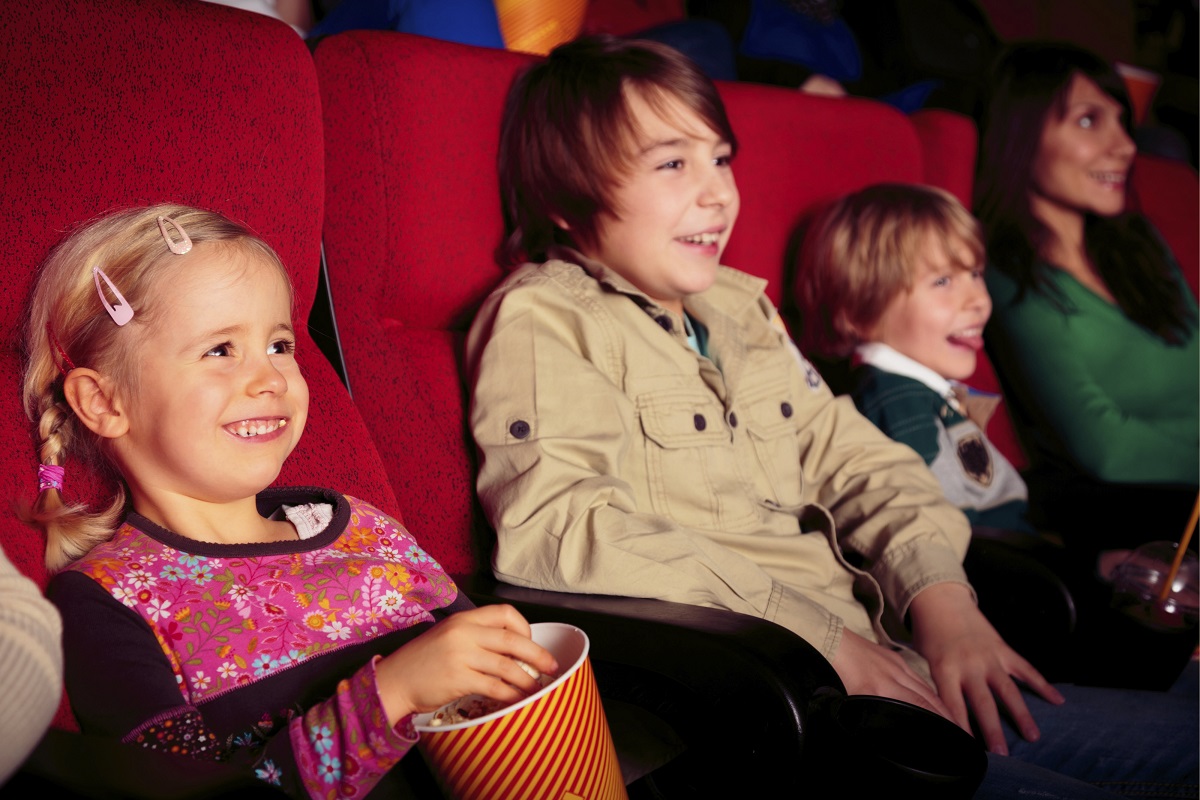 familia en cine