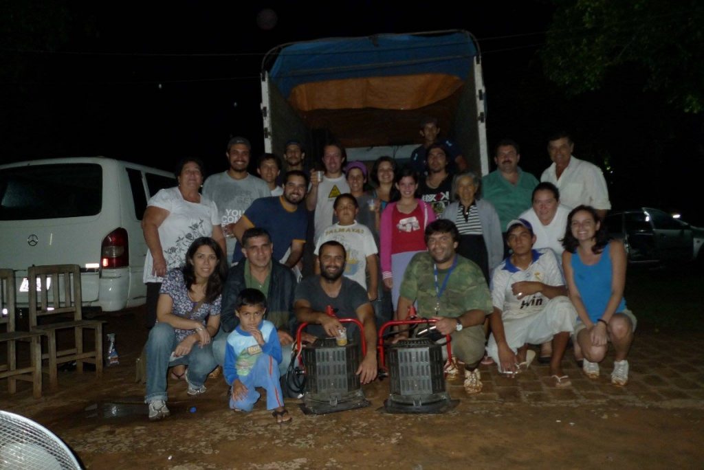 El equipo de “La voz perdida”.